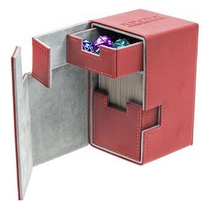 Ultimate Guard Flip'n'Tray Deck Case 100+ (Red)