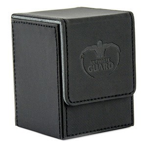 Ultimate Guard XenoSkin Flip Deck Case 100+ (Black)
