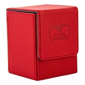 Ultimate Guard XenoSkin Flip Deck Case 100+ (Red)