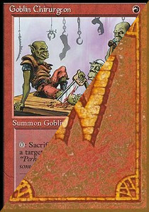 Goblin Chirurgeon Card Front