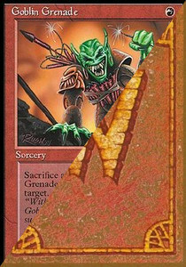 Goblin Granade Card Front