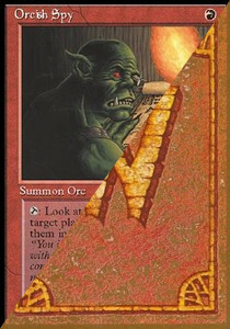 Orcish Spy Card Front