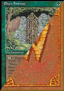 Elven Fortress Card Front