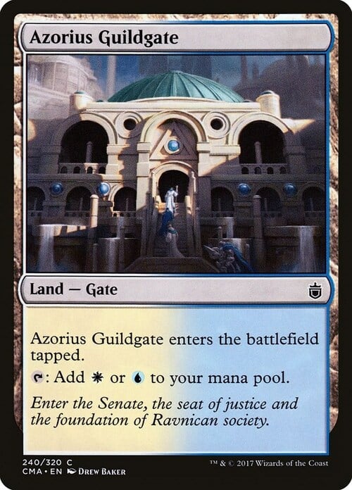 Azorius Guildgate Card Front