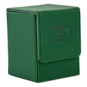 Ultimate Guard XenoSkin Flip Deck Case 100+ (Green)