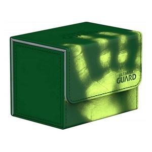 Ultimate Guard SideWinder ChromiaSkin Deck Case 100+ (Green)