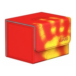 Ultimate Guard SideWinder ChromiaSkin Deck Case 100+ (Red)