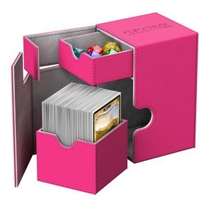 Ultimate Guard Flip'n'Tray Deck Case 100+ (Pink)