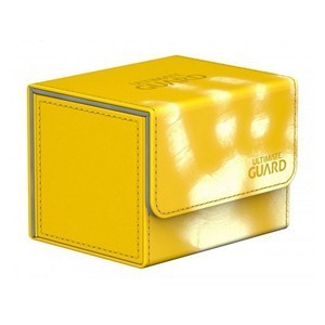Ultimate Guard SideWinder ChromiaSkin Deck Case 100+ (Yellow)