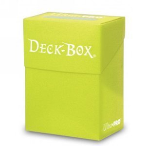 Ultra-Pro Solid Bright Yellow Deck Box