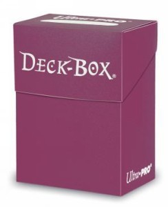 Ultra-Pro Solid Blackberry Deck Box
