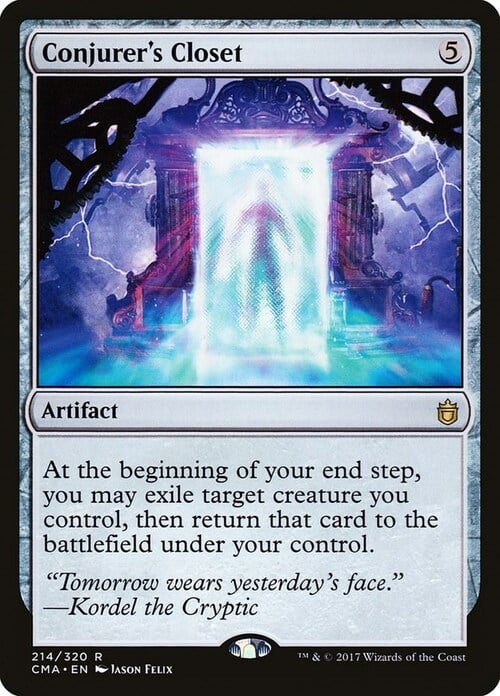 Conjurer's Closet Card Front