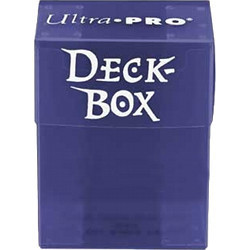 Ultra-Pro Clear Blue Deckbox