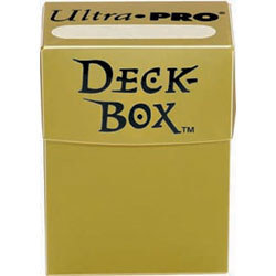 Ultra-Pro Metalized: Gold Deckbox