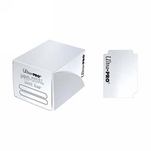 Ultra-Pro: "Pro-Dual" Small Deck Box (White)