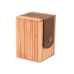 Wyrmwood Classic Deck Box (Zebrawood)