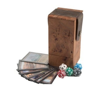 Wyrmwood Sentinel Deck Box (English Wych Elm Burl)