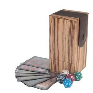 Wyrmwood Sentinel Deck Box (Zebrawood)