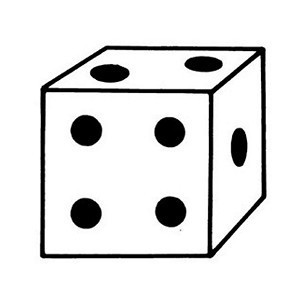 Generic D6 Die (34 mm)