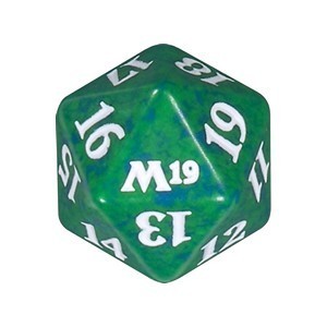 Core 2019: D20 Die (Green)