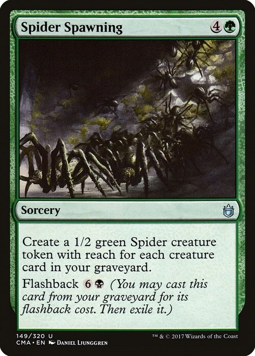 Spider Spawning Card Front