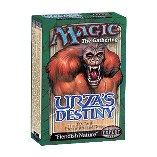 Urza's Destiny: Fiendish Nature Theme Deck