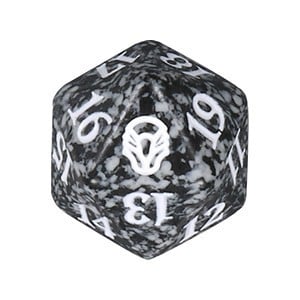 Dominaria: D20 Die (Black)
