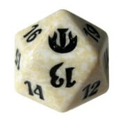 Journey into Nyx: D20 Die (White)