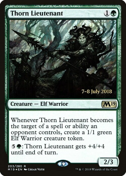 Thorn Lieutenant Card Front