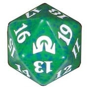 Shadows over Innistrad: D20 Die (Green)