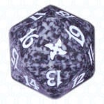Black Betrayers of Kamigawa D20 Die