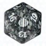 Black Shards of Alara D20 Die
