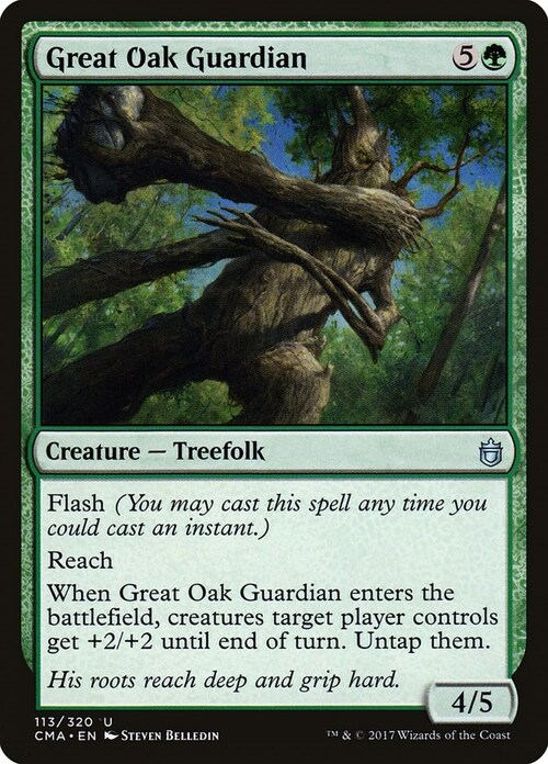 Great Oak Guardian Card Front