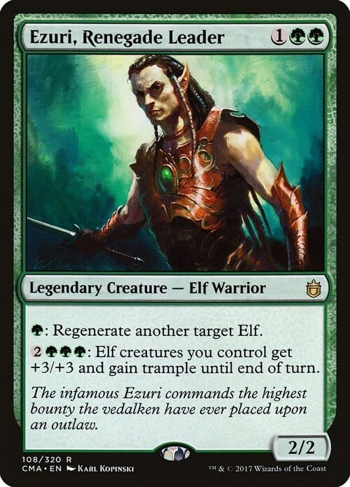 Ezuri, Renegade Leader Card Front