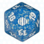 Blue Shards of Alara D20 Die