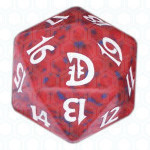 Red Deckmasters D20 Die