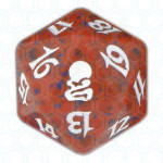 Red Odyssey D20 Die