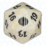 White Shards of Alara D20 Die