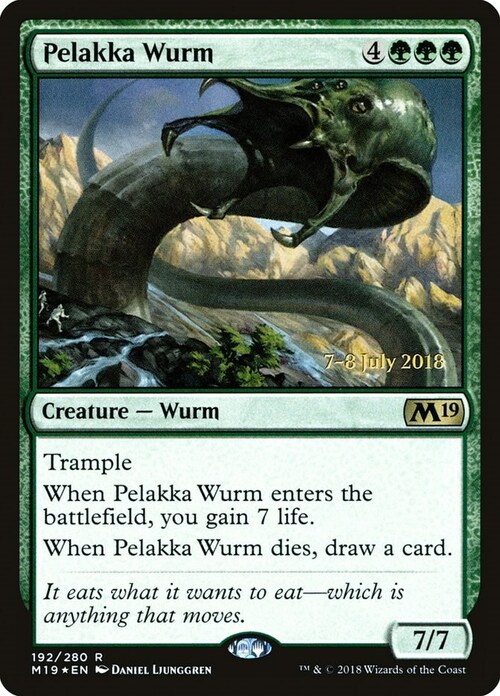 Pelakka Wurm Card Front