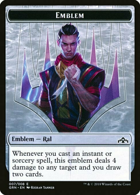 Ral, Izzet Viceroy Emblem Card Front