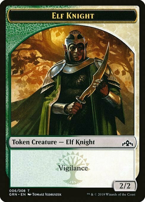Elf Knight Card Front