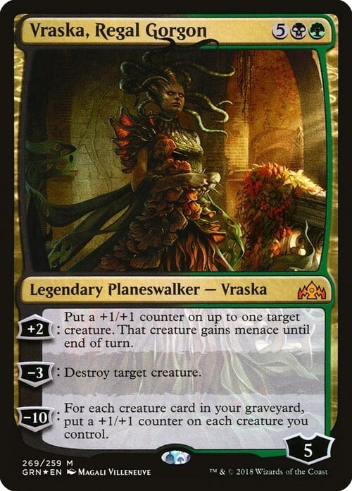 Vraska, Regal Gorgon Card Front