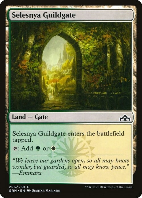 Cancello della Gilda di Selesnya Card Front
