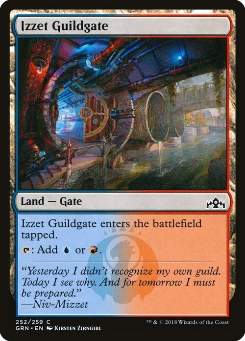 Izzet Guildgate Card Front