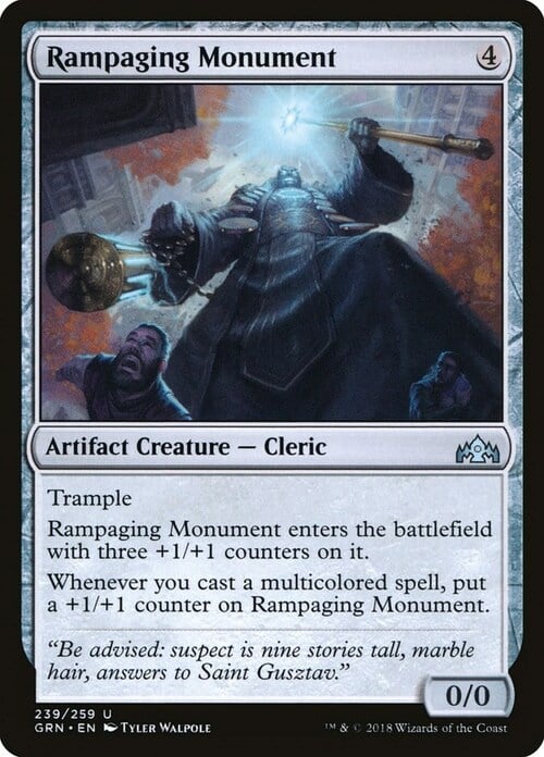 Rampaging Monument Card Front