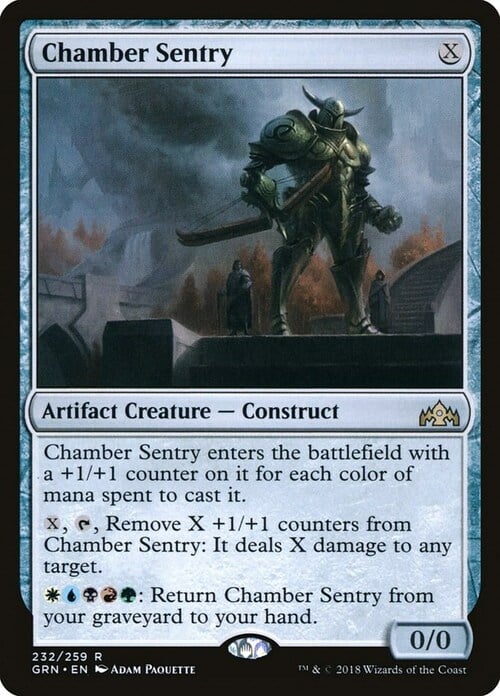 Chamber Sentry Card Front