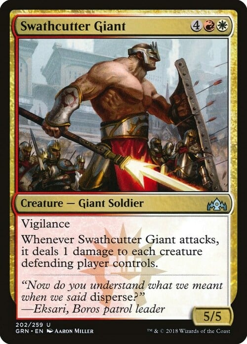 Swathcutter Giant Card Front
