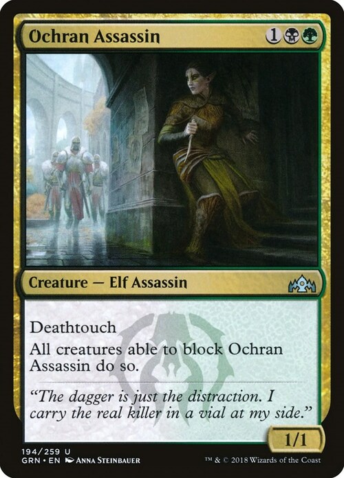 Ochran Assassin Card Front