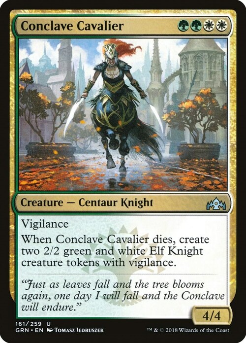 Conclave Cavalier Card Front