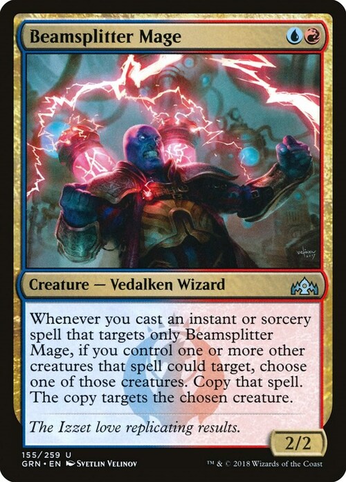 Beamsplitter Mage Card Front